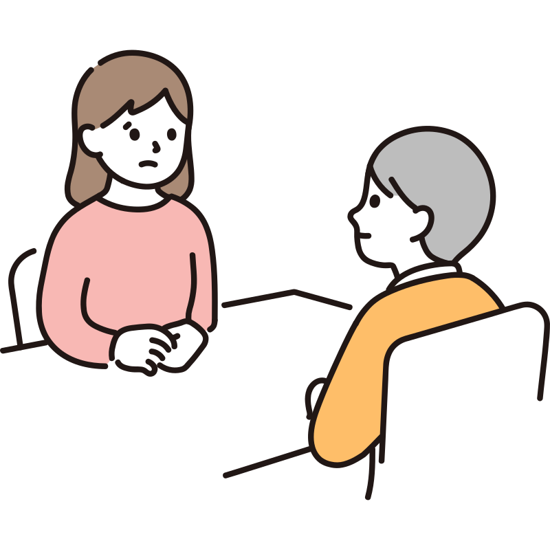 Gestión comunitaria y Retorno Social 1 woman to consult svgrepo com